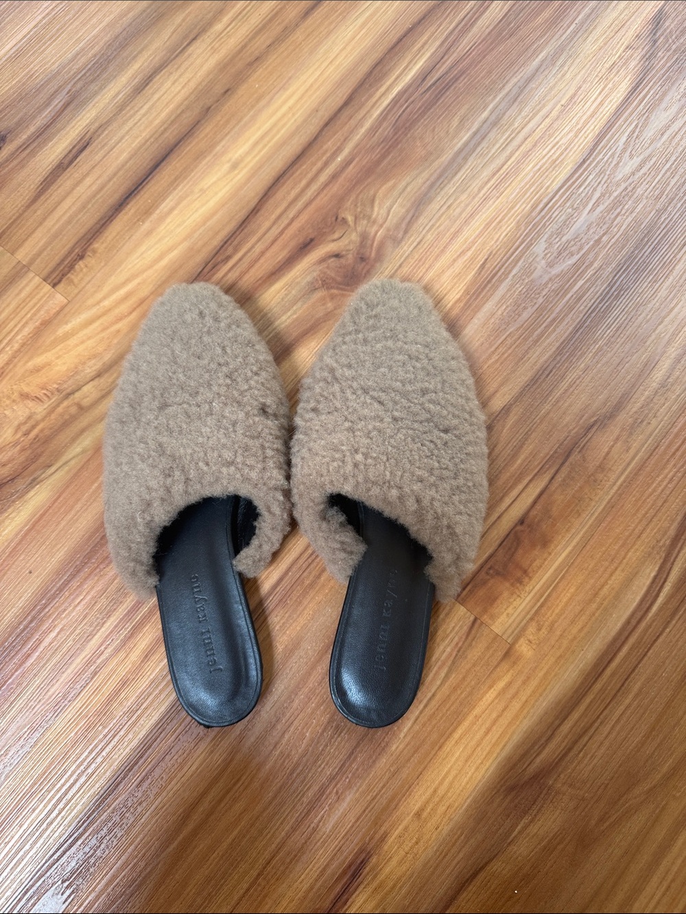 jenni kayne shearling mules